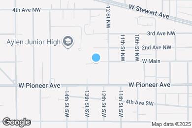 Map image of the property - 1212 1/2 W Main