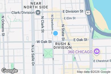 Map image of the property - 1023 N Dearborn St