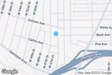 Map image of the property - 3542 W 46th St