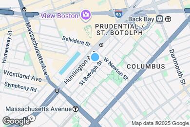 Map image of the property - 117 Saint Botolph St