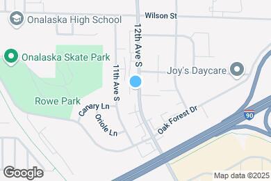Map image of the property - 950 12th Ave S