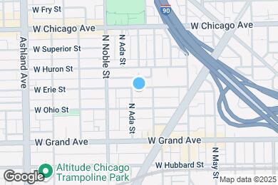 Map image of the property - 1319 W Erie St
