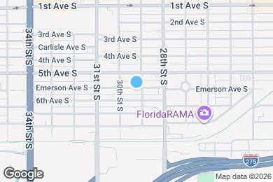 Map image of the property - 2920 Emerson Ave S