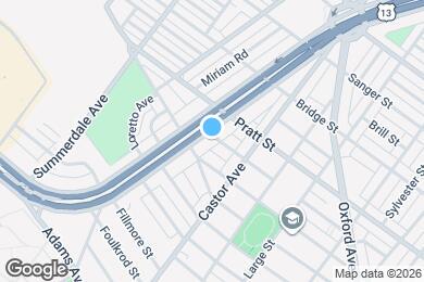 Map image of the property - 5115 E Roosevelt Blvd