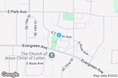 Map image of the property - Evergreen Terrace