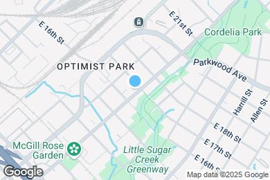 Map image of the property - 1319 N Davidson St