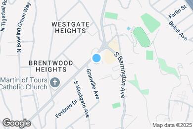 Map image of the property - 11750 W Sunset Blvd