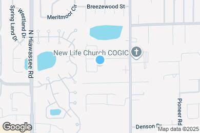 Map image of the property - 3314 Lake Tiny Cir