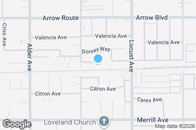 Map image of the property - 17957 Orange Way