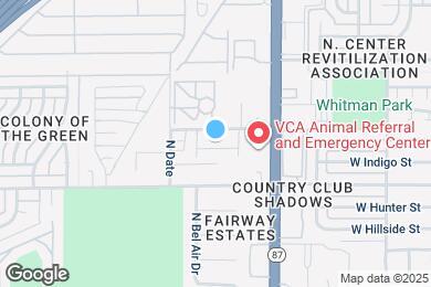 Map image of the property - 465 W Ivyglen St