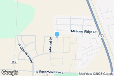 Map image of the property - 2105 Meadow Dr