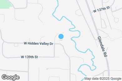 Map image of the property - 4804 W Hidden Valley Dr