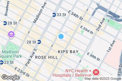 Map image of the property - 142 E 30th St