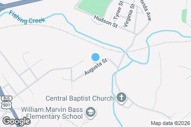 Map image of the property - 1505 Augusta St