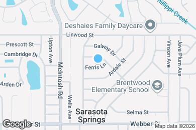 Map image of the property - 4431 Ferris Ln