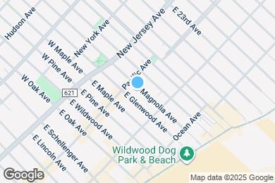 Map image of the property - 212 E Magnolia Ave