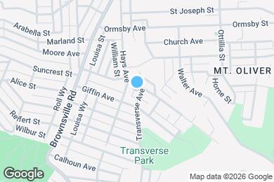 Map image of the property - 505 Transverse Ave