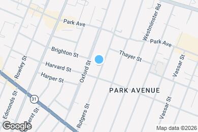 Map image of the property - 103 Rutgers St