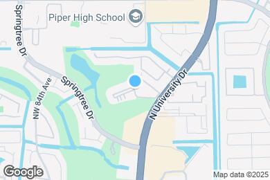 Map image of the property - 4009 N University Dr