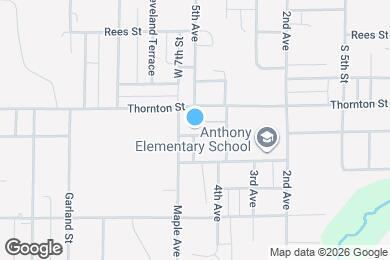 Map image of the property - 624 Marion St