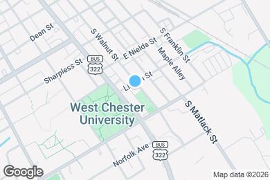 Map image of the property - 704 S Walnut St