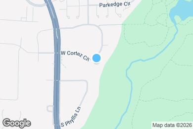 Map image of the property - Whitnall Pointe Apartments