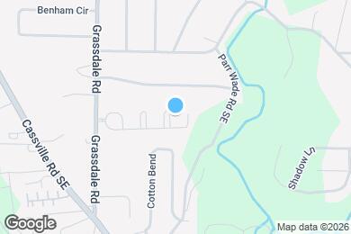 Map image of the property - 16 Everett Cir SE