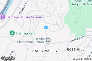 Map image of the property - 3552 Sierra St