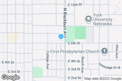 Map image of the property - 815 E 6th St