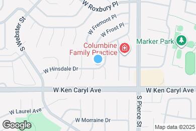 Map image of the property - 7113 W Hinsdale Dr