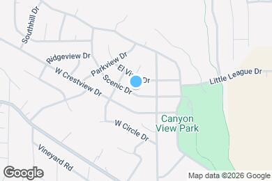 Map image of the property - 2568 Scenic Dr