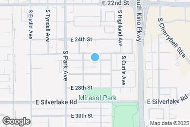 Map image of the property - 1132 E 26th St