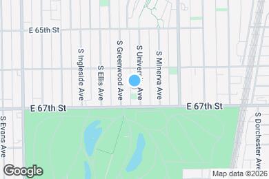 Map image of the property - 6632 S University Ave