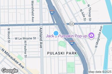 Map image of the property - 1510 N Greenview Ave