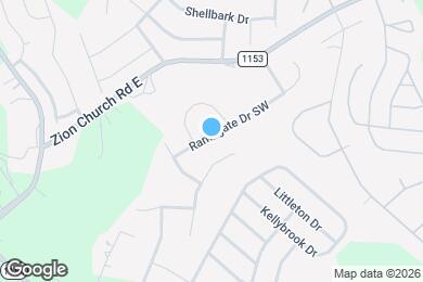 Map image of the property - 1041 Ramsgate Dr SW