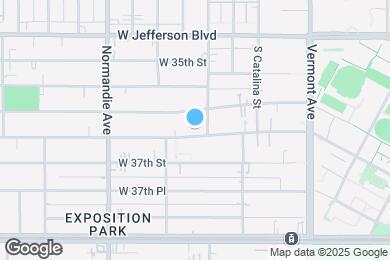 Map image of the property - 1259 W 36th Pl