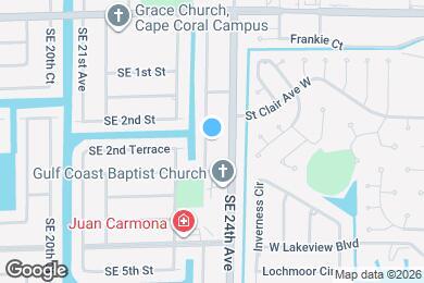 Map image of the property - 215-217 SE 23rd Place