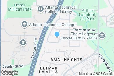 Map image of the property - 1683 Thornton Pl SW