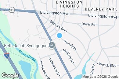 Map image of the property - 2349 Beverly Pl