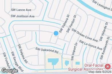 Map image of the property - 2472 SW Valnera St