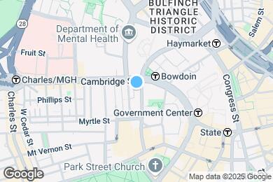 Map image of the property - 21 Bowdoin St