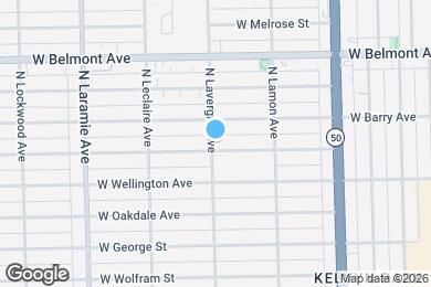 Map image of the property - 4956 W Nelson St