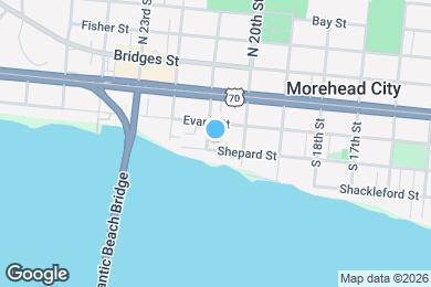 Map image of the property - 2010 Shepard St