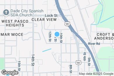 Map image of the property - 14800 11th St