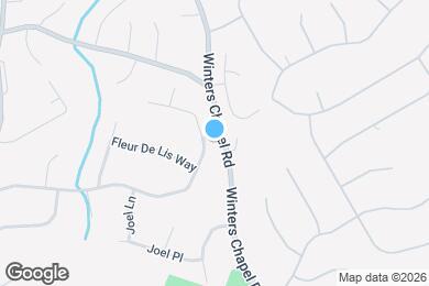 Map image of the property - 2857 Fontainebleau Dr