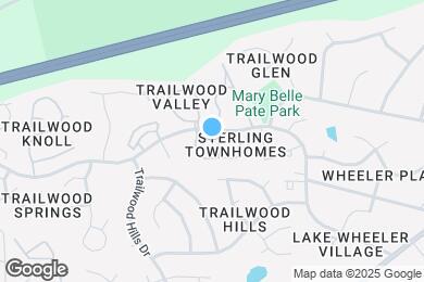 Map image of the property - 2106 Trailridge Ct