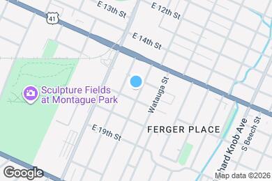 Map image of the property - 1613 S Highland Park Ave