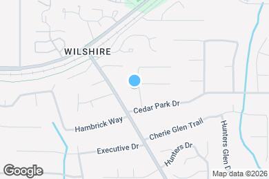 Map image of the property - 1264 Cedar Park Pl