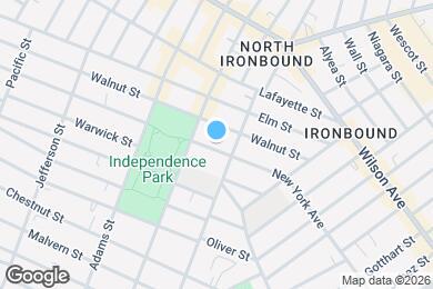 Map image of the property - 261 New York Ave