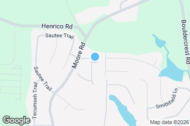 Map image of the property - 3992 Moore Creek Dr